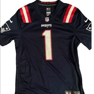 Authentic Nike Cam Newton New England Patriots Jersey NFL On Field Men's Size L